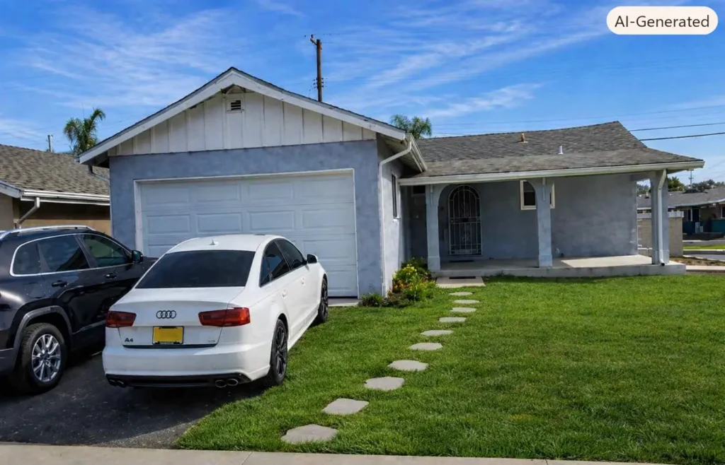 Single-family investment property in Carson, CA, financed with a hard money loan
